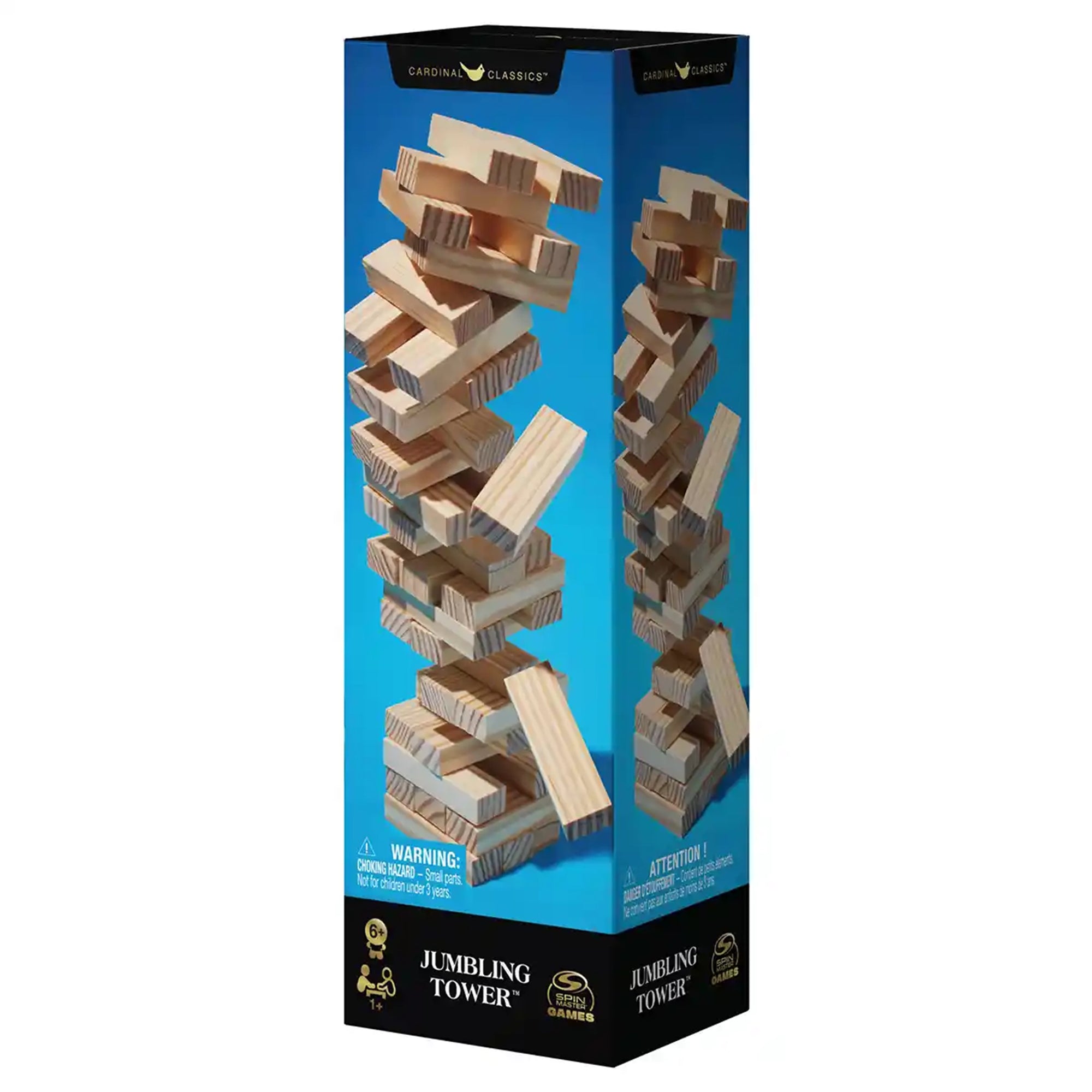 Game Jumbling Towers Wood in Shoe Box