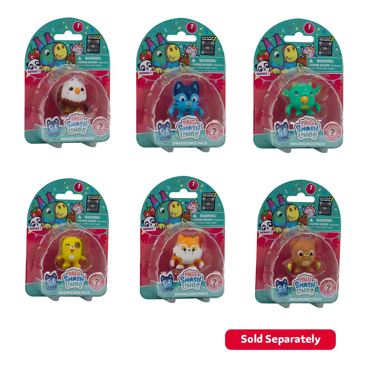 Pinata Smash Fig 3.5cm 1-PK Blister Asst