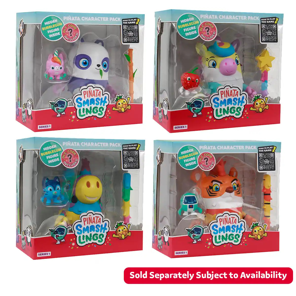 Pinata Smash Fig 11.5cm & Character PK Asst