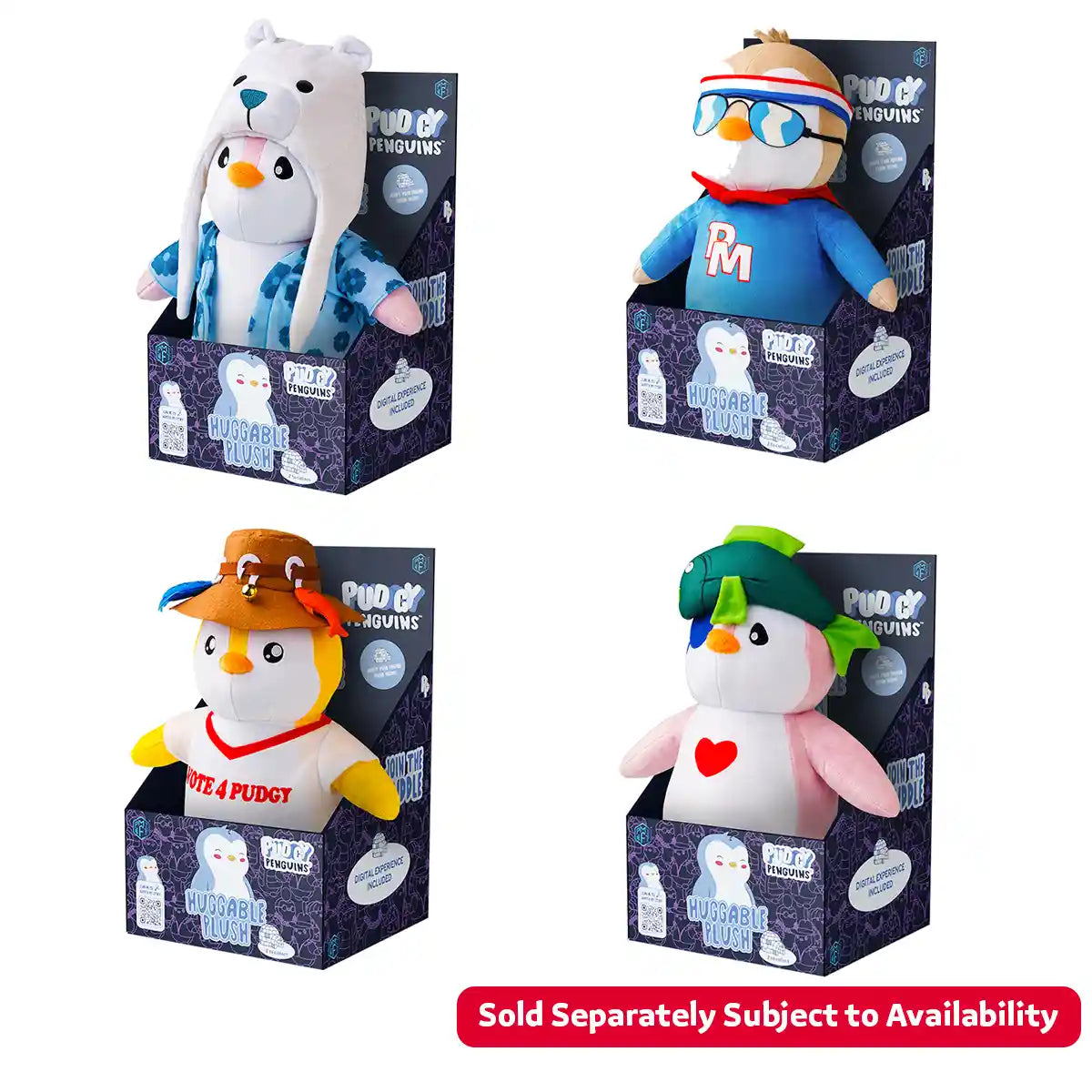 PP NFT Huggable Plush 11.8" Asst. 4