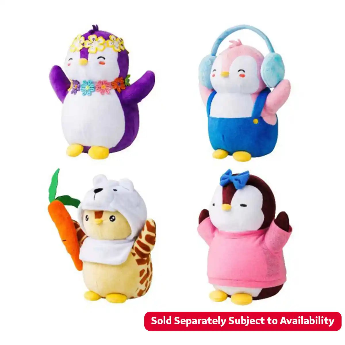 PP NFT Plush Buddies 7.8" Asst. 4 CDU