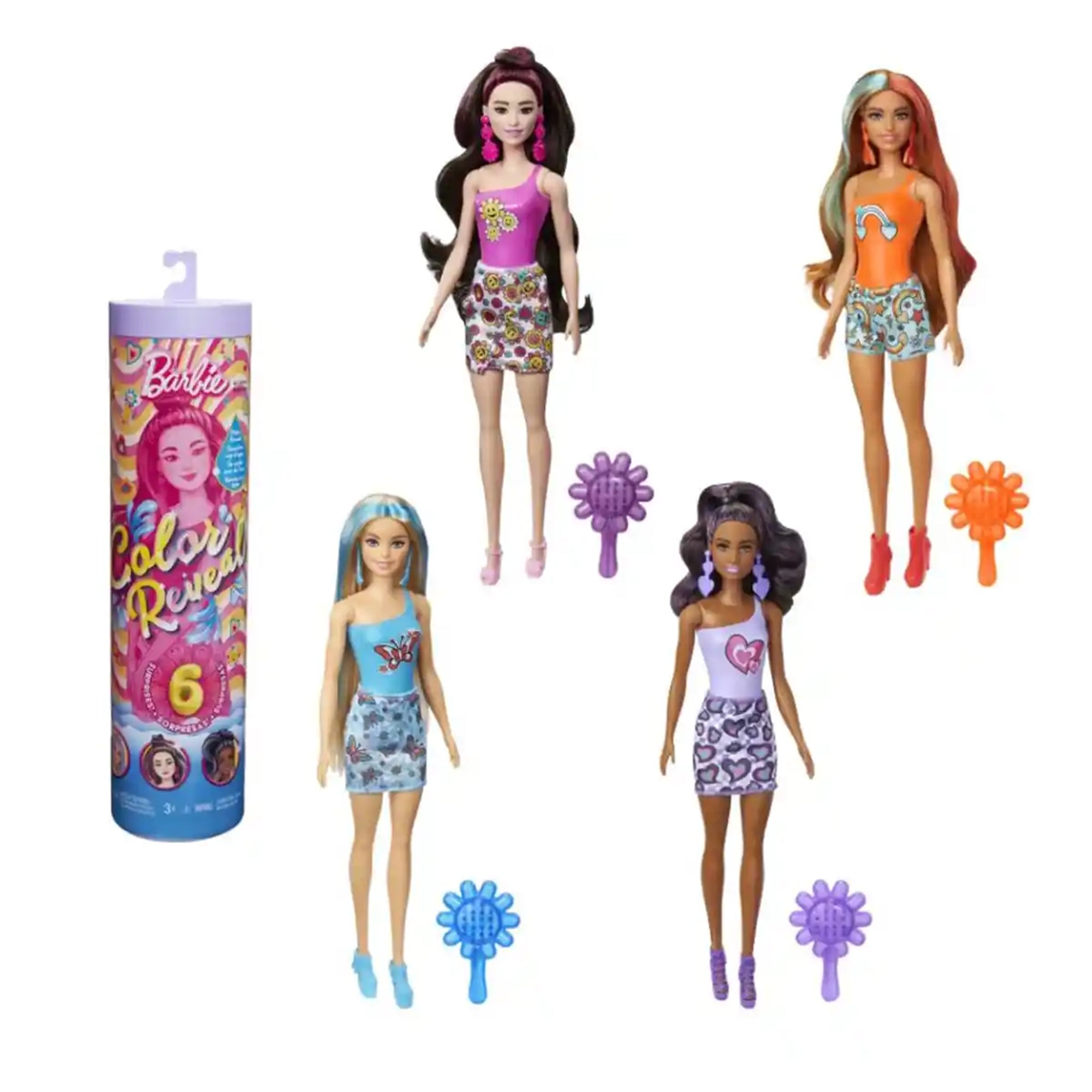 Barbie Color Reveal Groovy Series