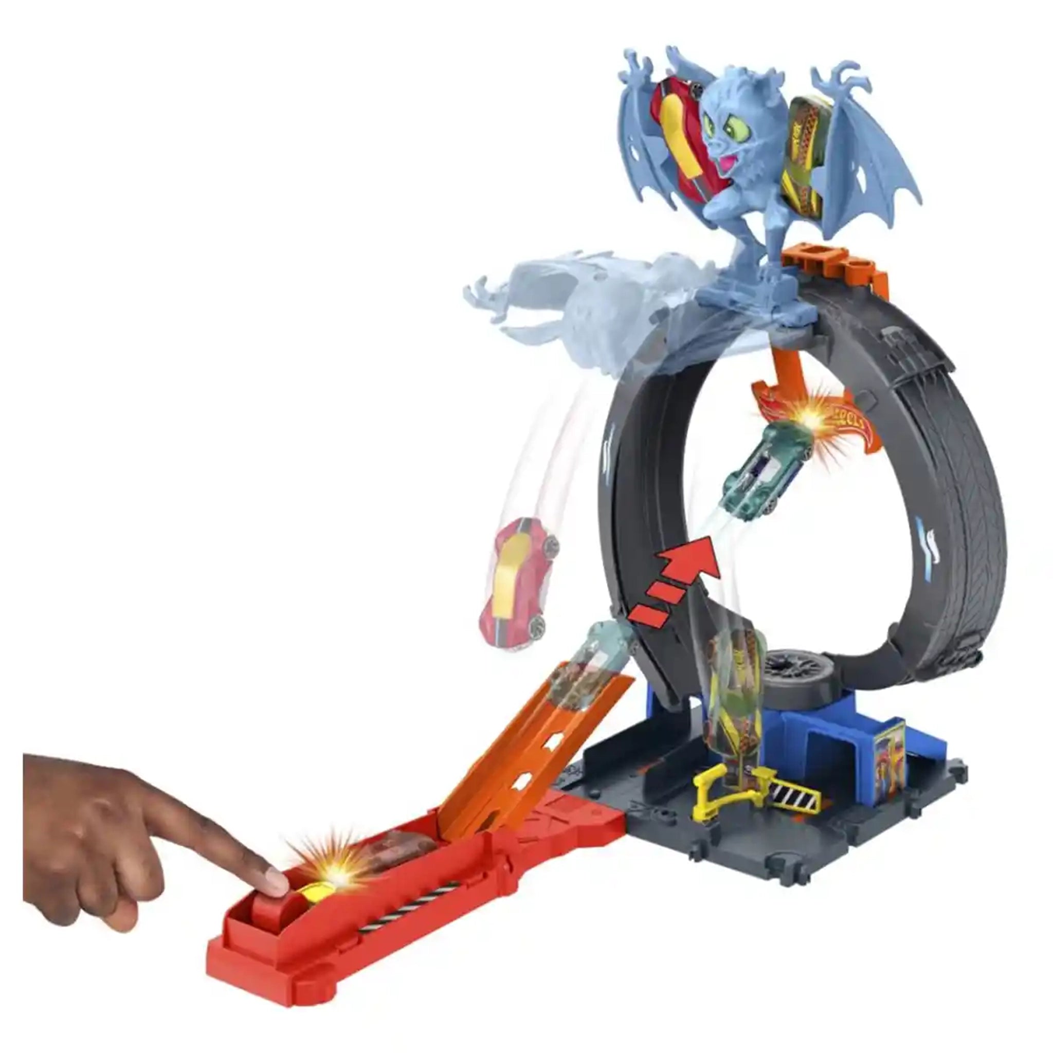 HW City Nemesis Bat vs.Tire Shop?