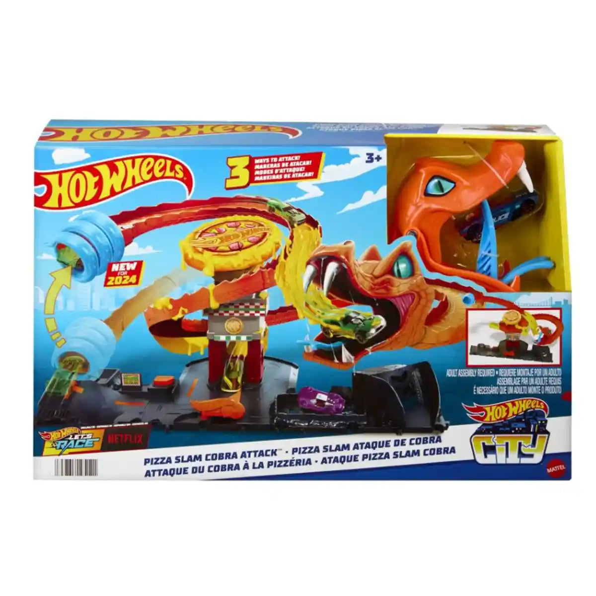 Hot Wheels City HW City Snake &amp; Pizza Shop