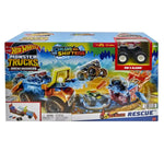 Hot Wheels MT Arena Smashers: 5 Alarm's Color Shifter Water Blast Smash Playset