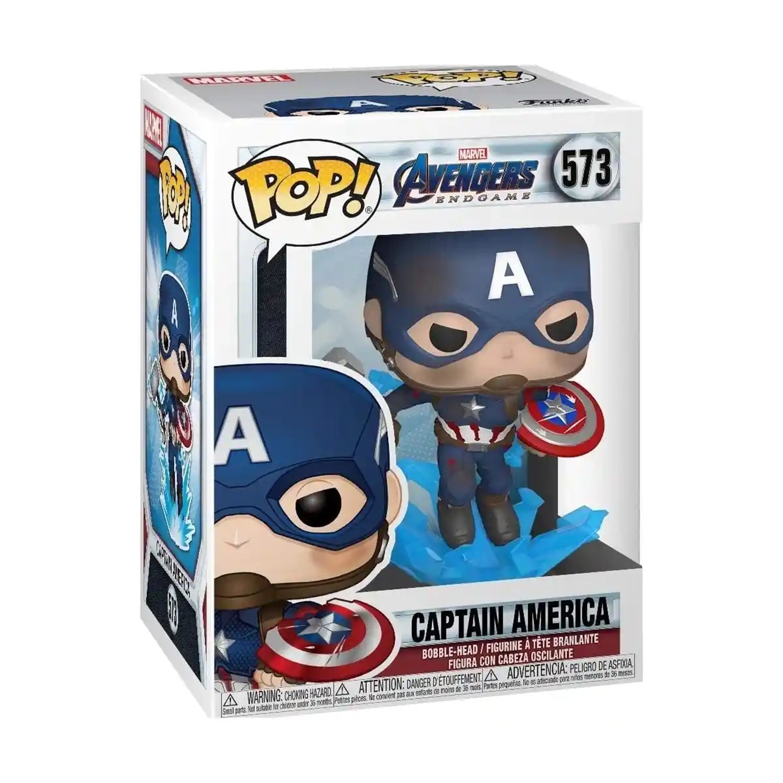 Pop! Marvel: Avengers Endgame - Capt A w/ Broken Shield