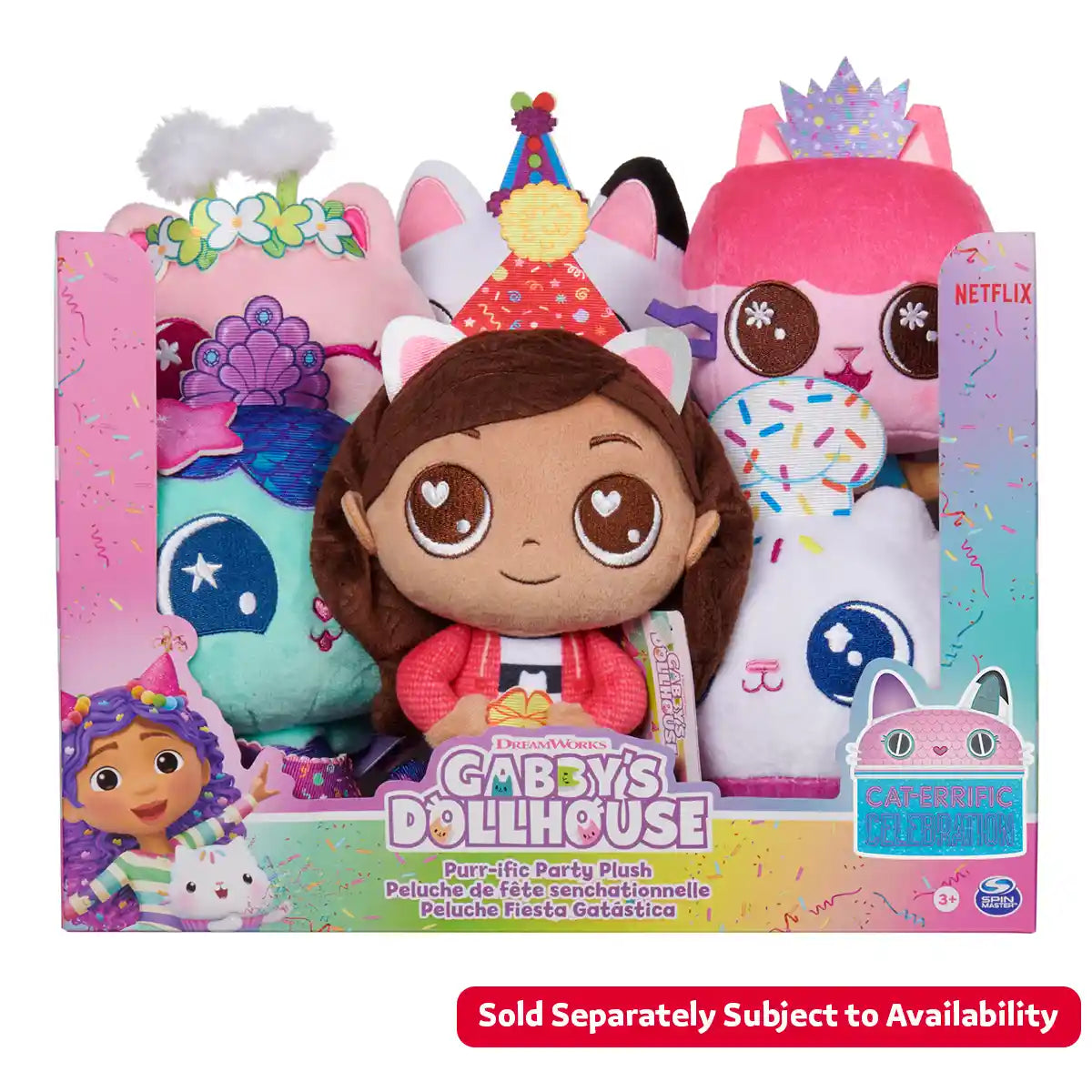 Gabby's DH Basc Plush Celebration Asst. CDU