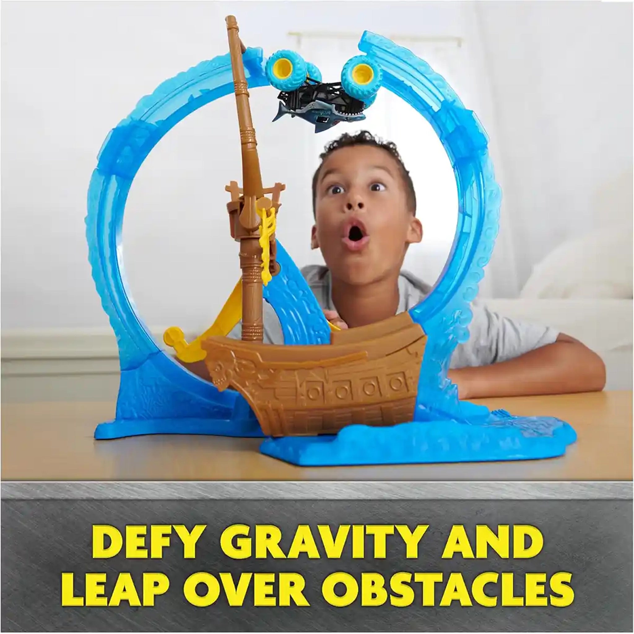 Monster Jam 1:64 Stunt Playset