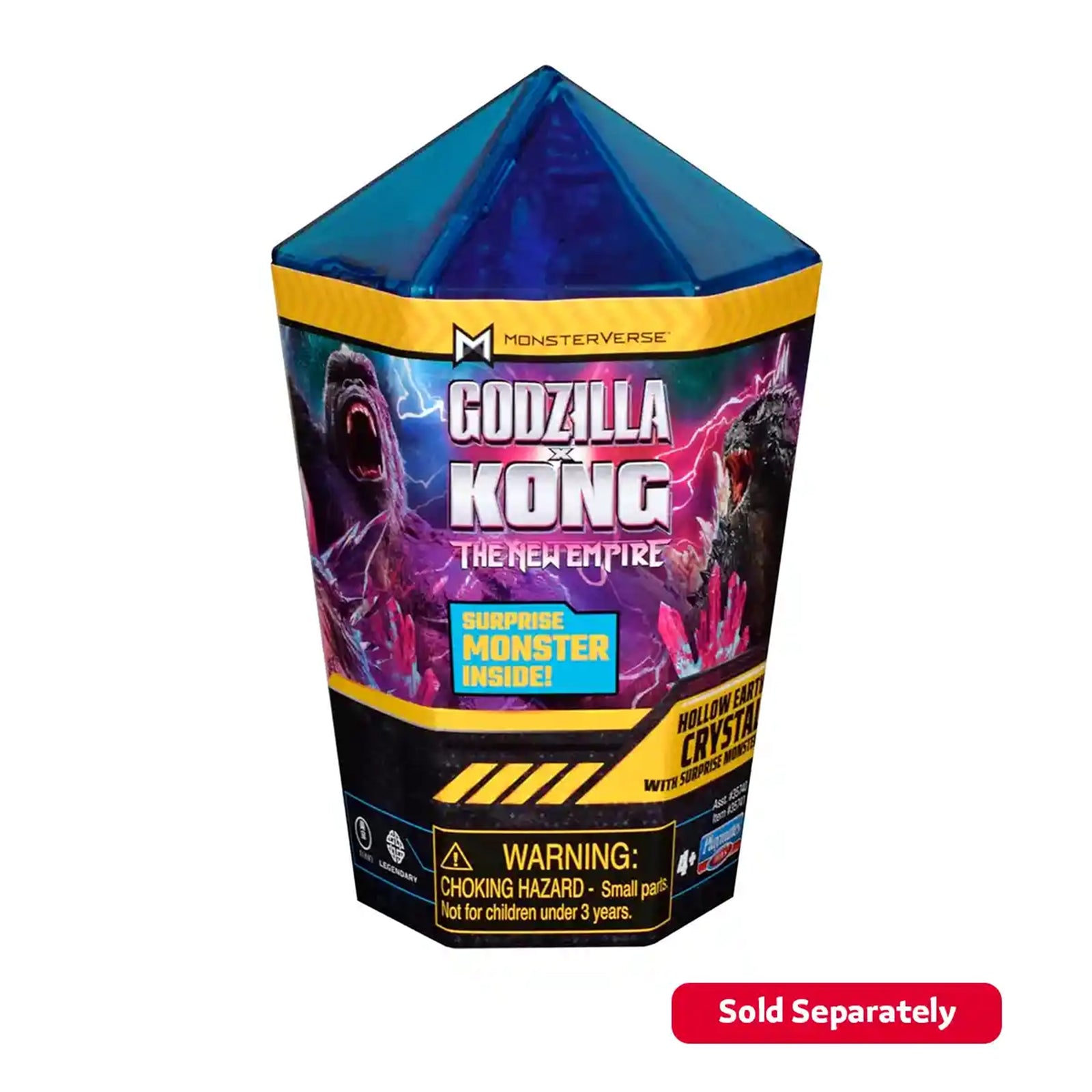 Godzilla x Kong Hollow Earth Crystal Blind Pack Fig. CDU Asst. 4