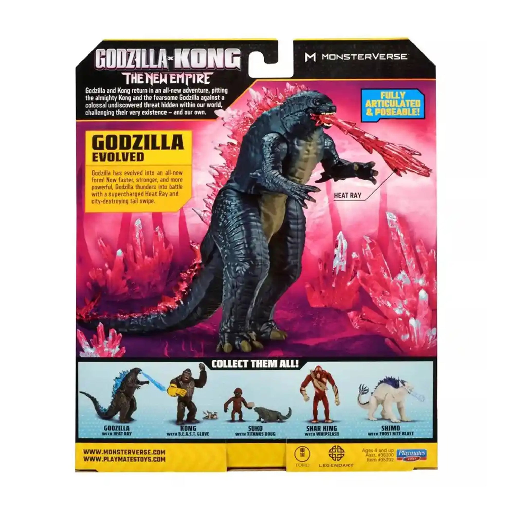 Godzilla x Kong Basic Fig. 6” Asst. 6