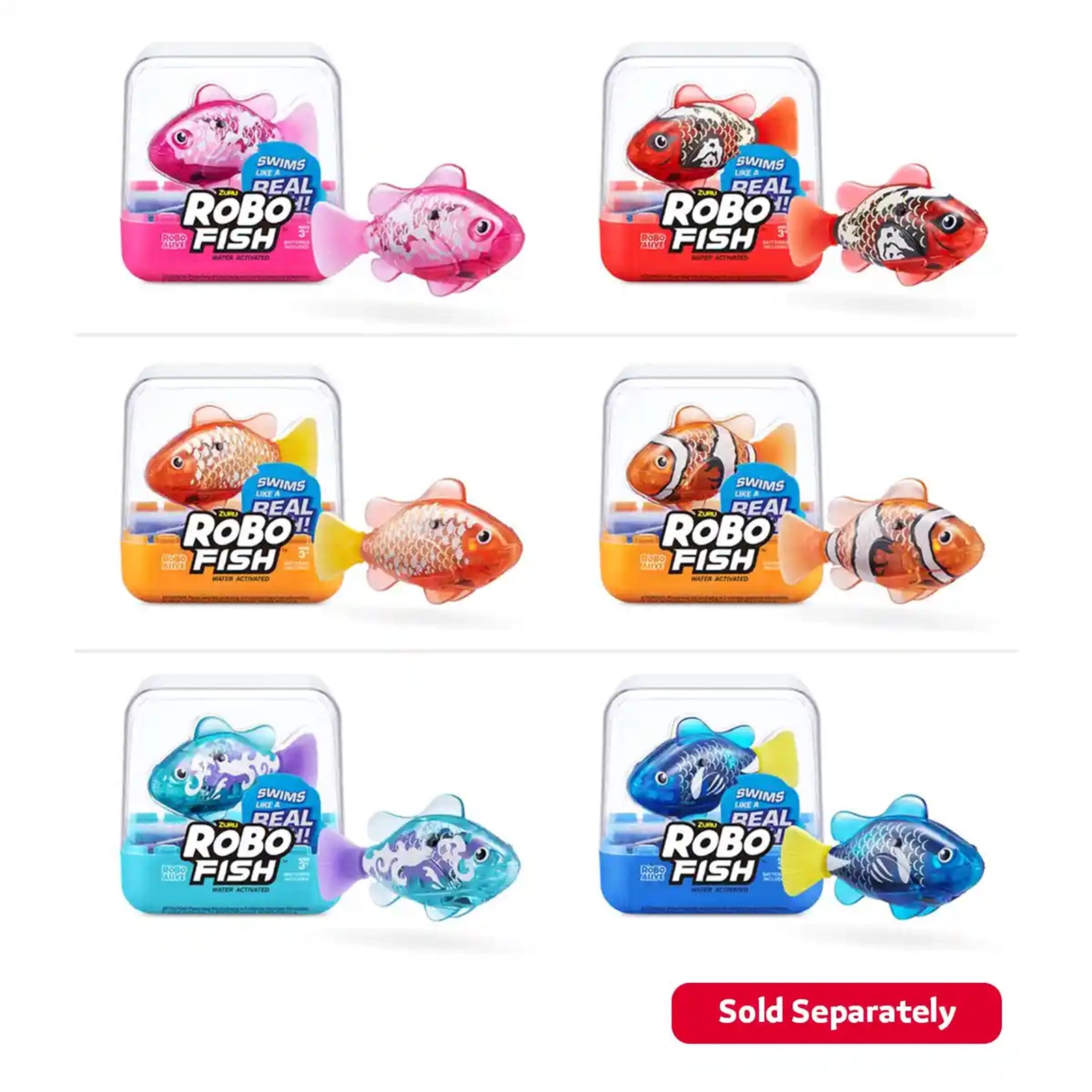 S001-ROBO ALIVE-ROBO FISH-SERIES 3, Assortment