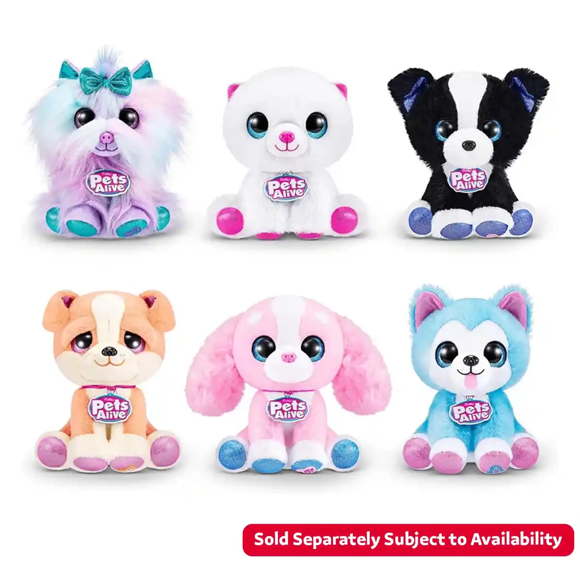PETS ALIVE-PET SHOP SURPRISE-SERIES 3 INTERACTIVE PLUSH,Assortment