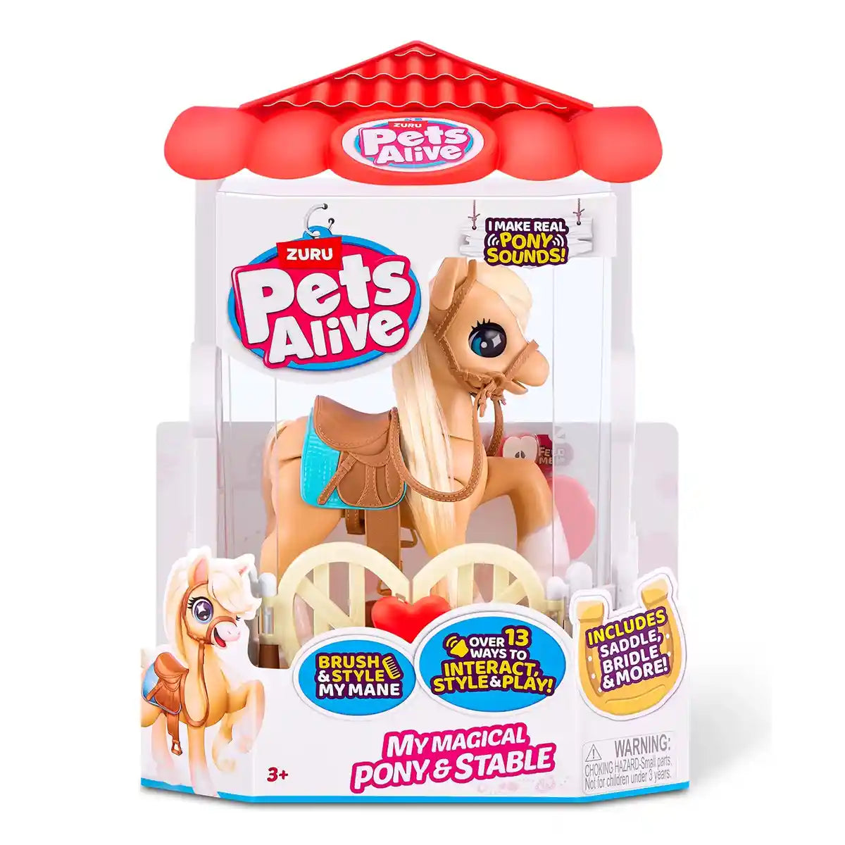 PETS ALIVE-ROBOTIC-SERIES 1 PONY Playset, Assortment