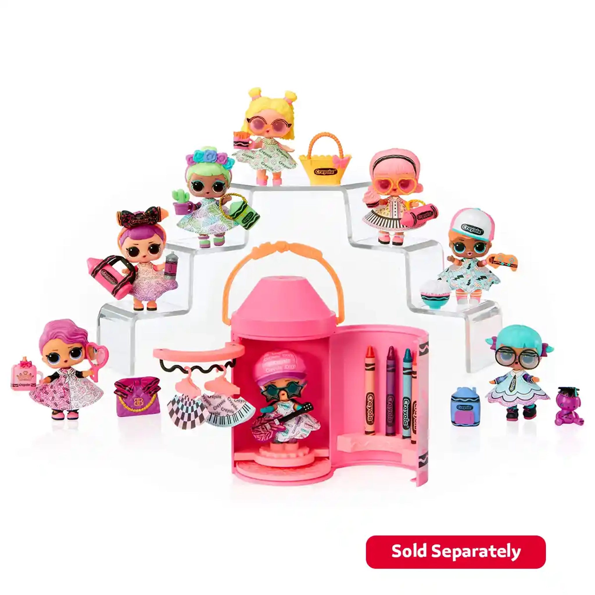 LOL Surprise Loves Crayola Color Me Studio asst. (PDQ)