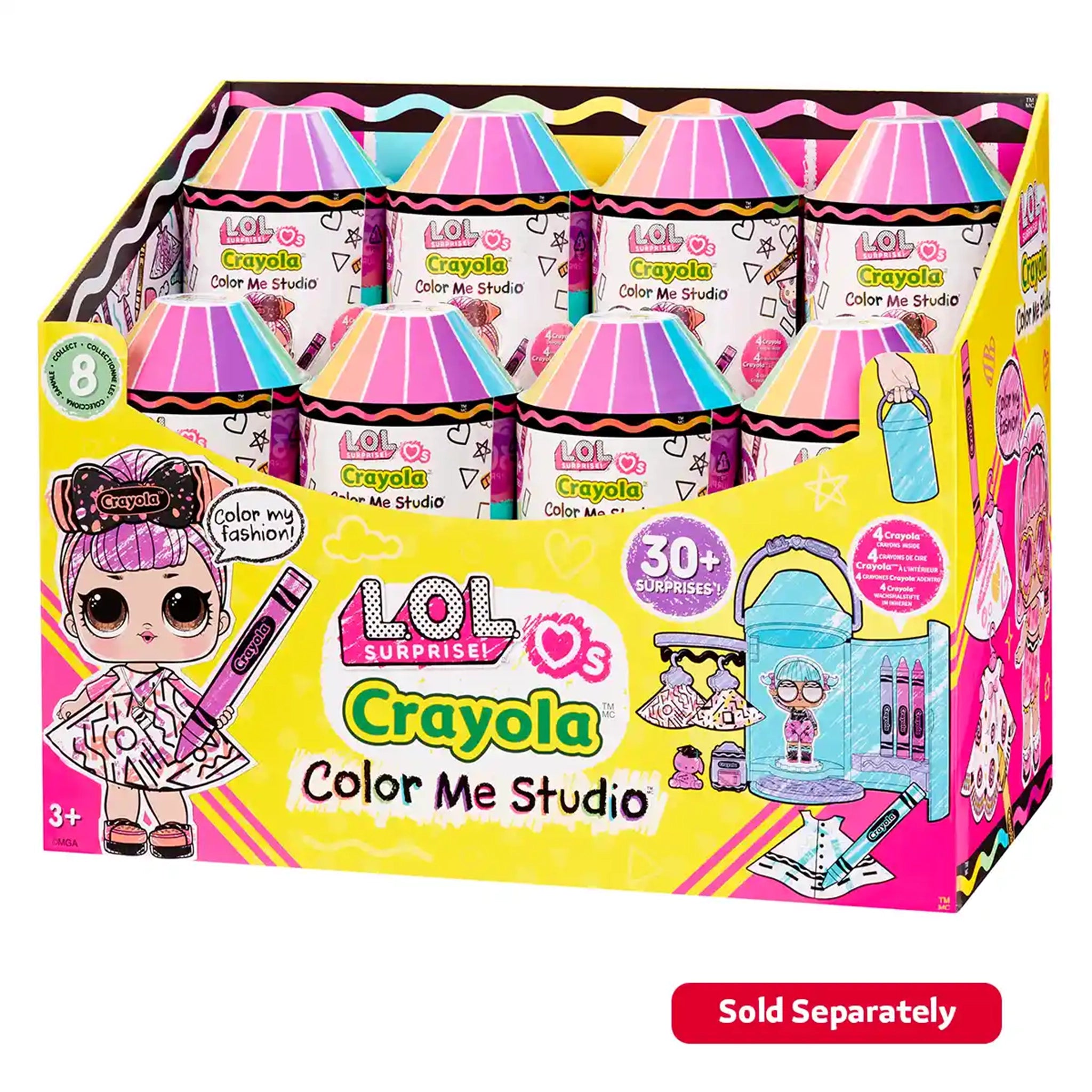 LOL Surprise Loves Crayola Color Me Studio asst. (PDQ)