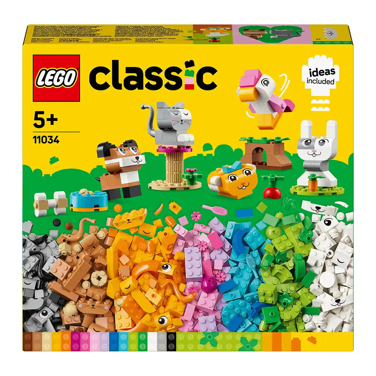 LEGO Classic Creative Pets Buildable Animal Toy 11034