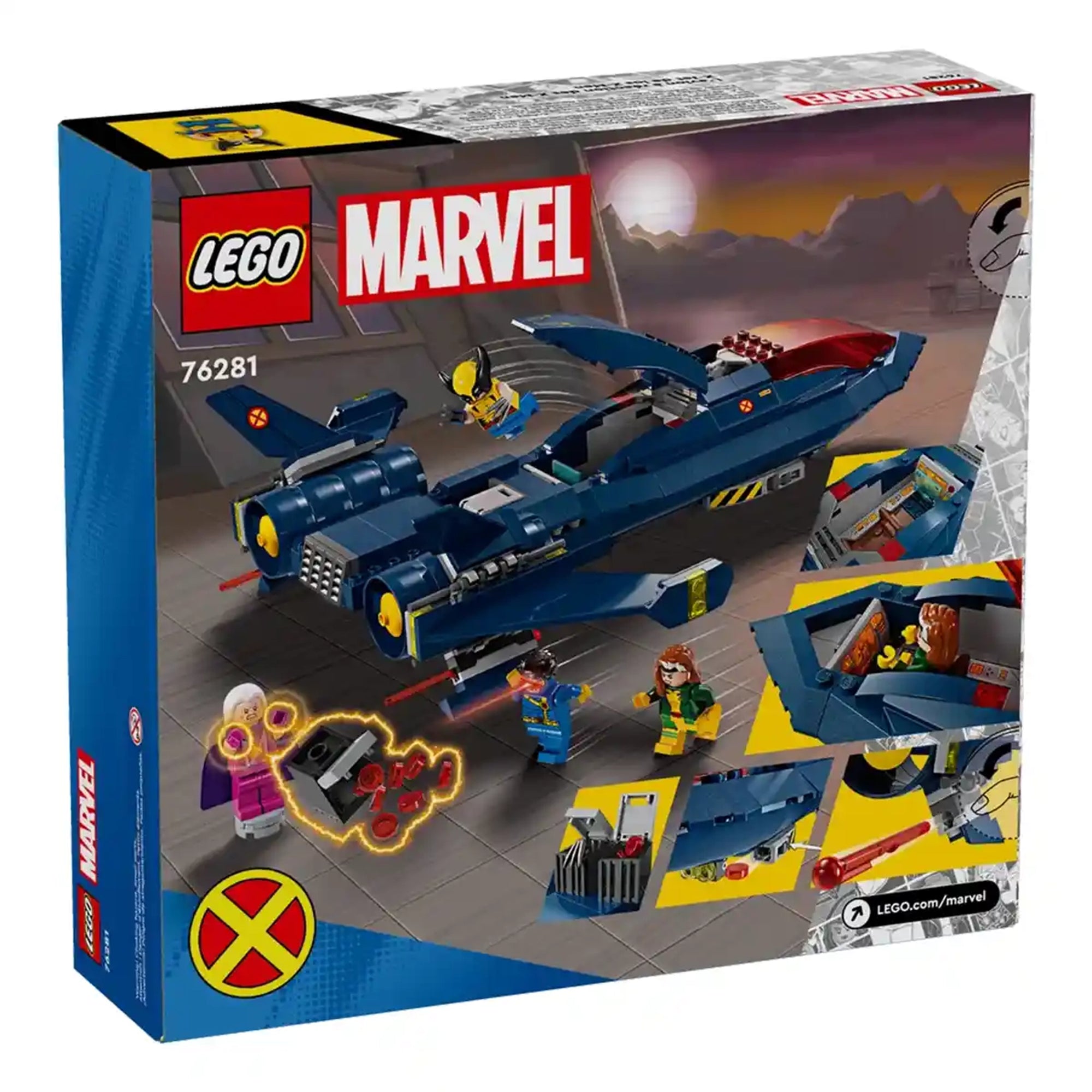 LEGO® Marvel X-Men X-Jet Buildable Toy 76281