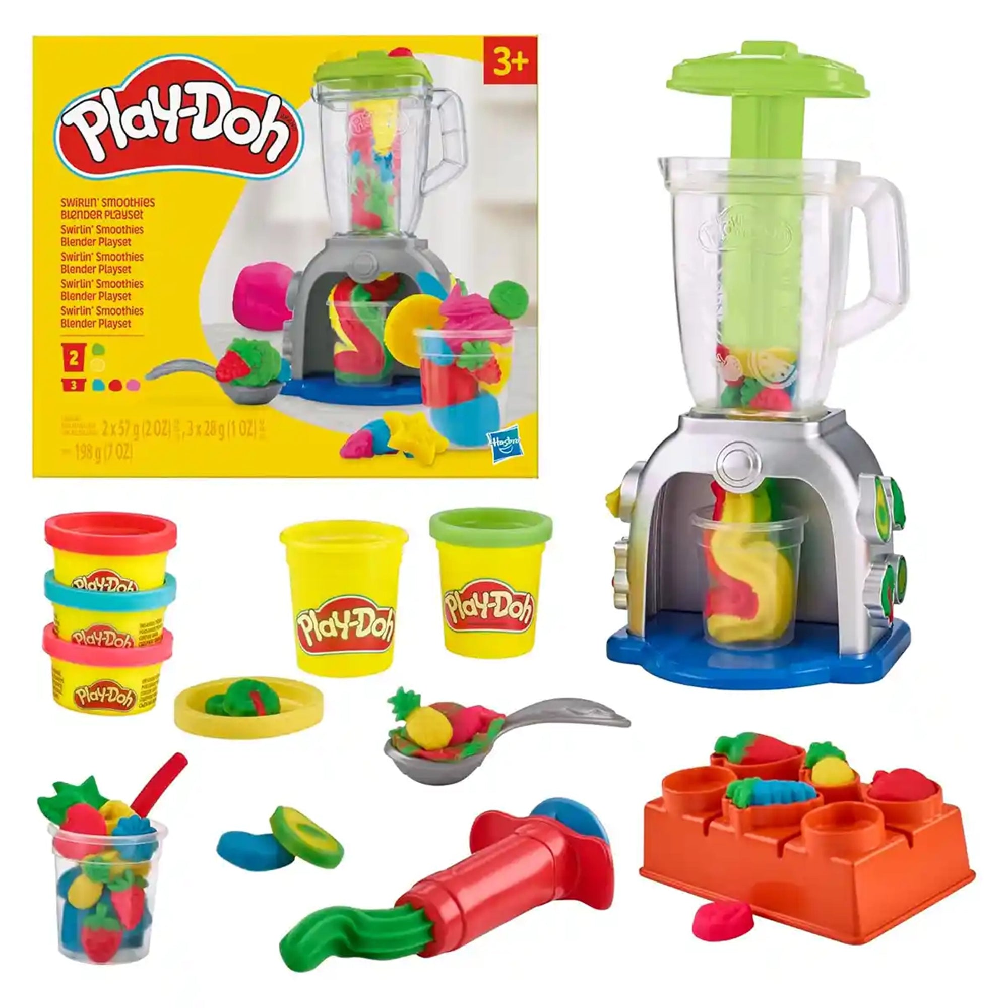 Play-Doh Swirlin Smoothies Blender Playset