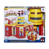 SPIDEY AND HIS AMAZING FRIENDS Stark Tower Playset, Includes 4-Inch Iron Man Action Figure, Toys for Kids 3+