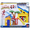 Spidey and his Amazing Friends Spidey Playground Playset, Includes 4-Inch Action Figure,  Toys for Kids 3+