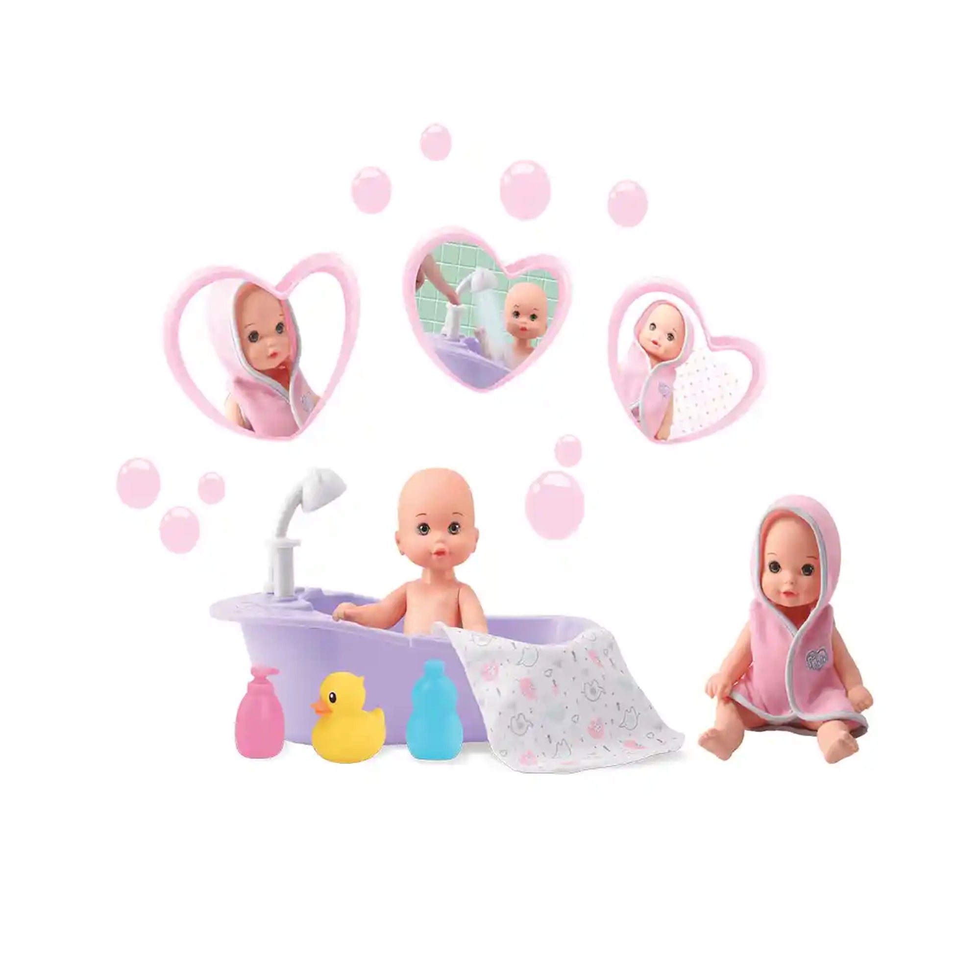 Baby Habibi Doll Bathtime Set 8.5inch (Tiny)