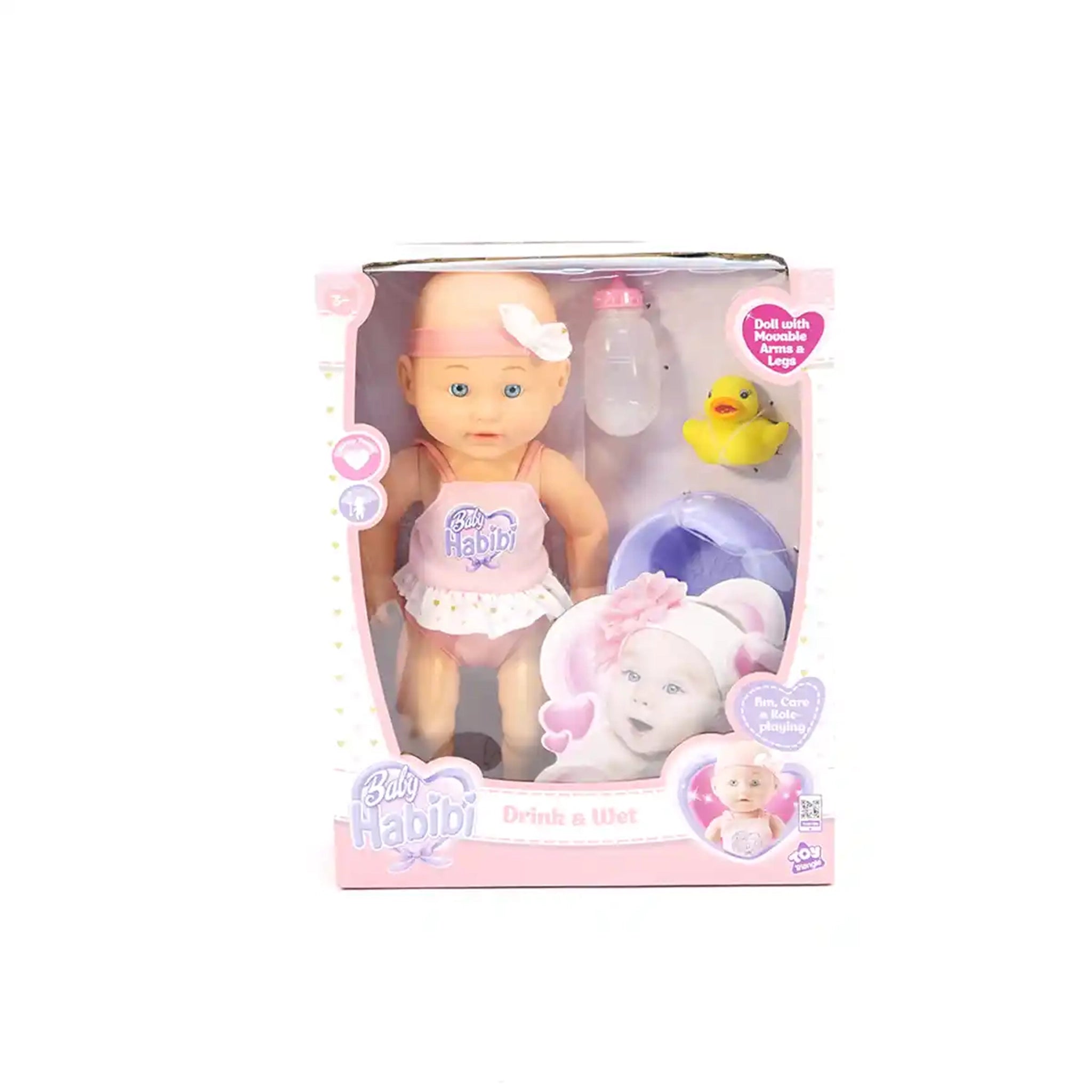 Baby Habibi Doll Drink & Wet 14inch