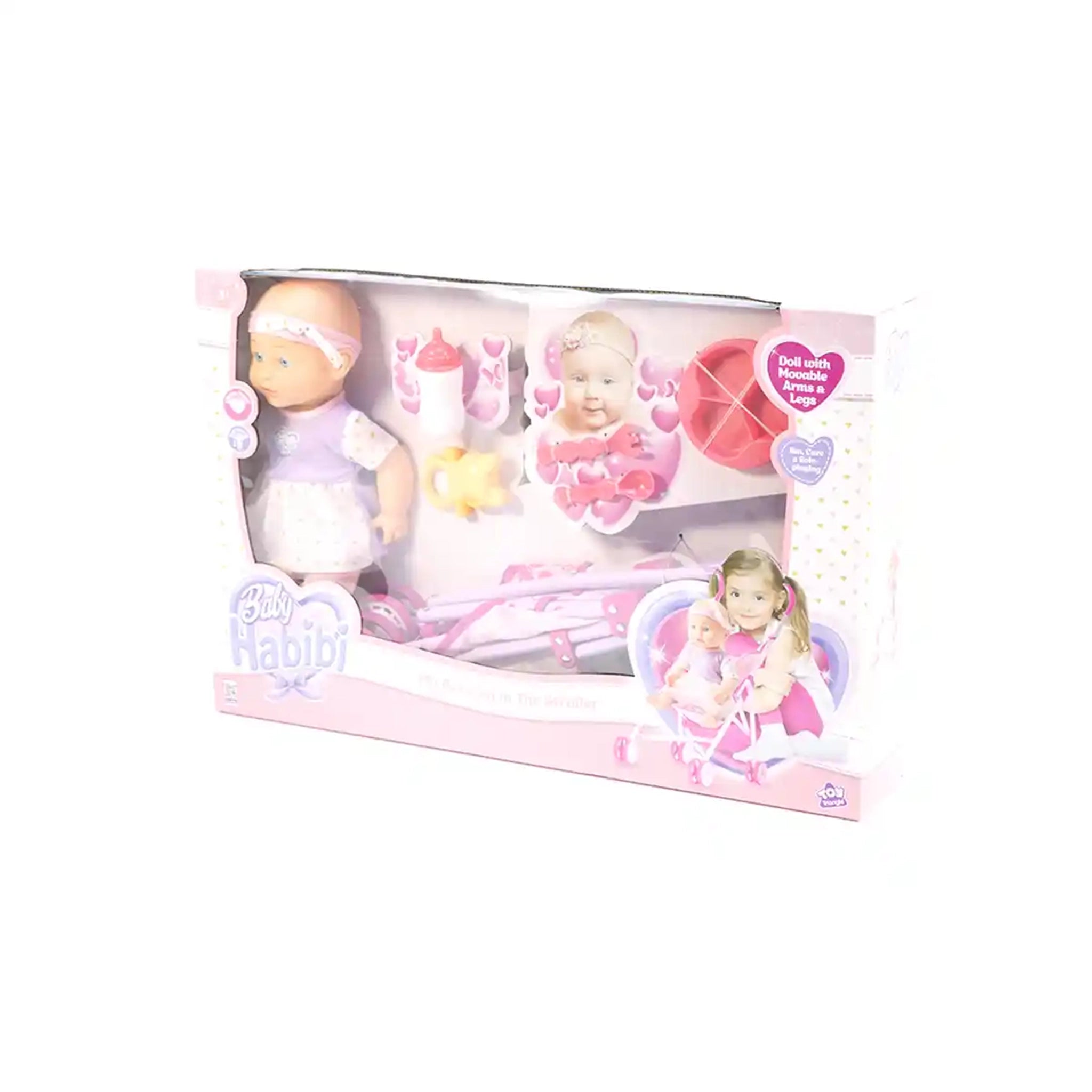 Baby Habibi Doll My Beloved in The Stroller 14inch