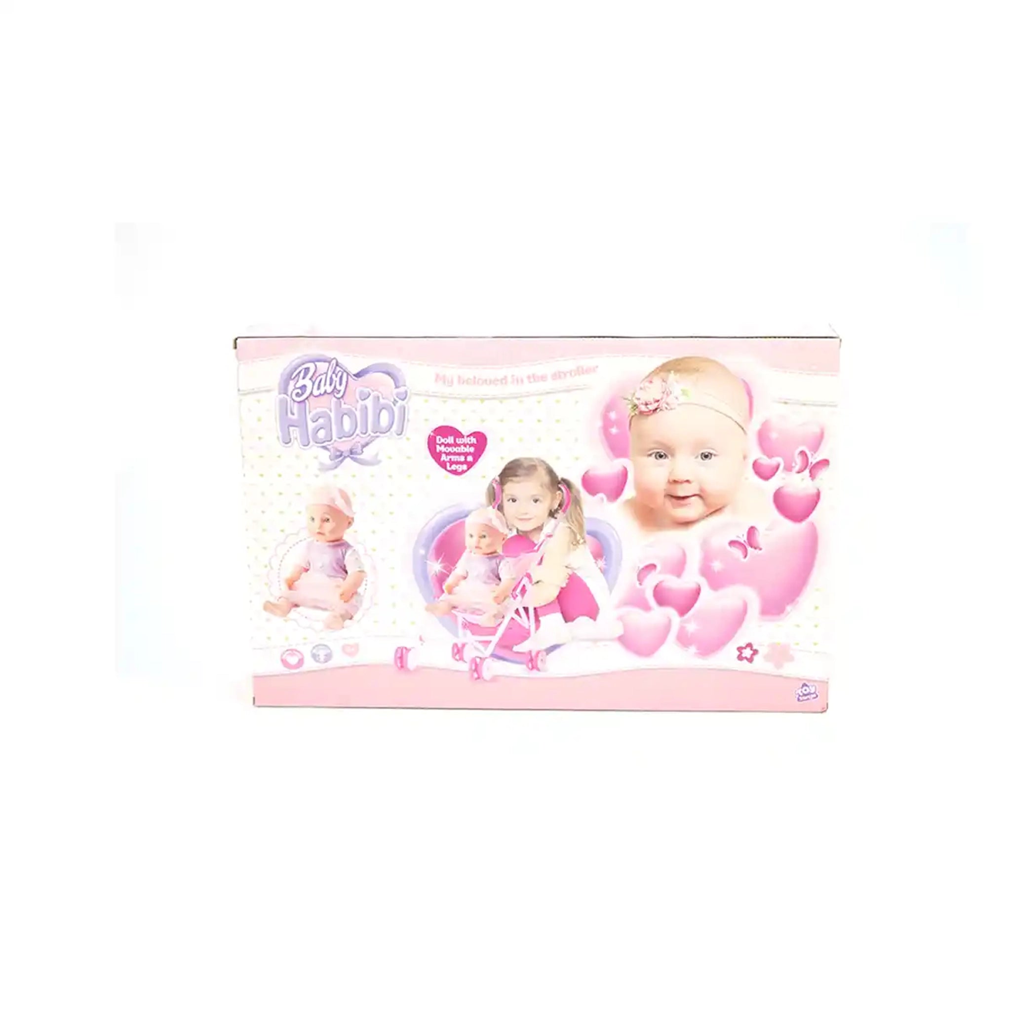 Baby Habibi Doll My Beloved in The Stroller 14inch