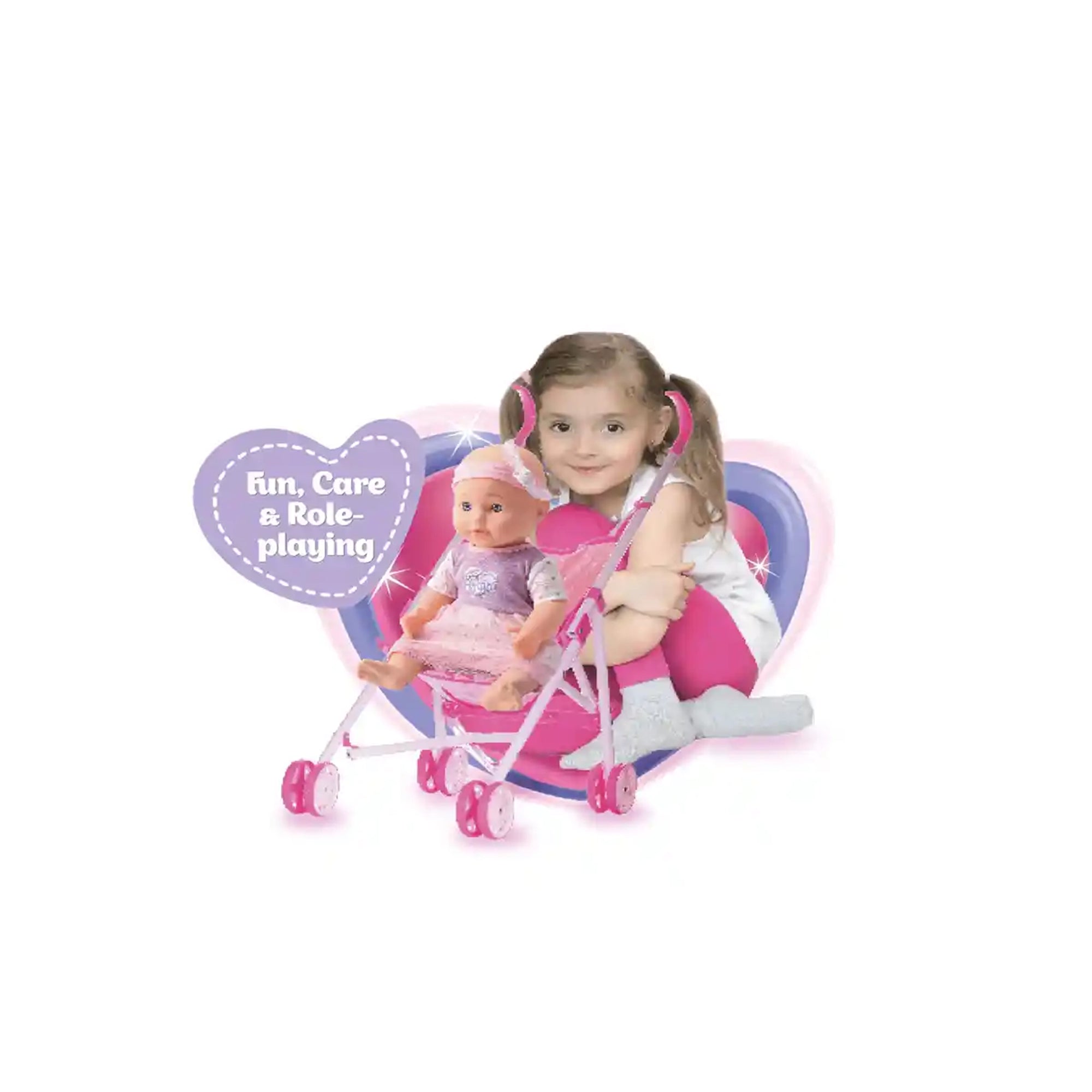 Baby Habibi Doll My Beloved in The Stroller 14inch