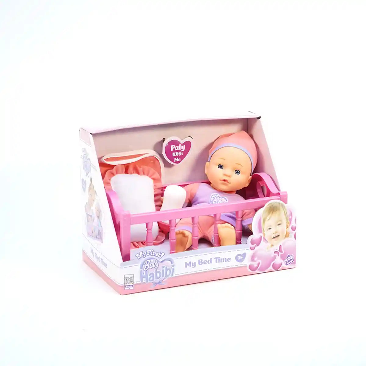 Baby Habibi Doll My Bed Time 10inch (My First) 3yrs+ (colors may vary)