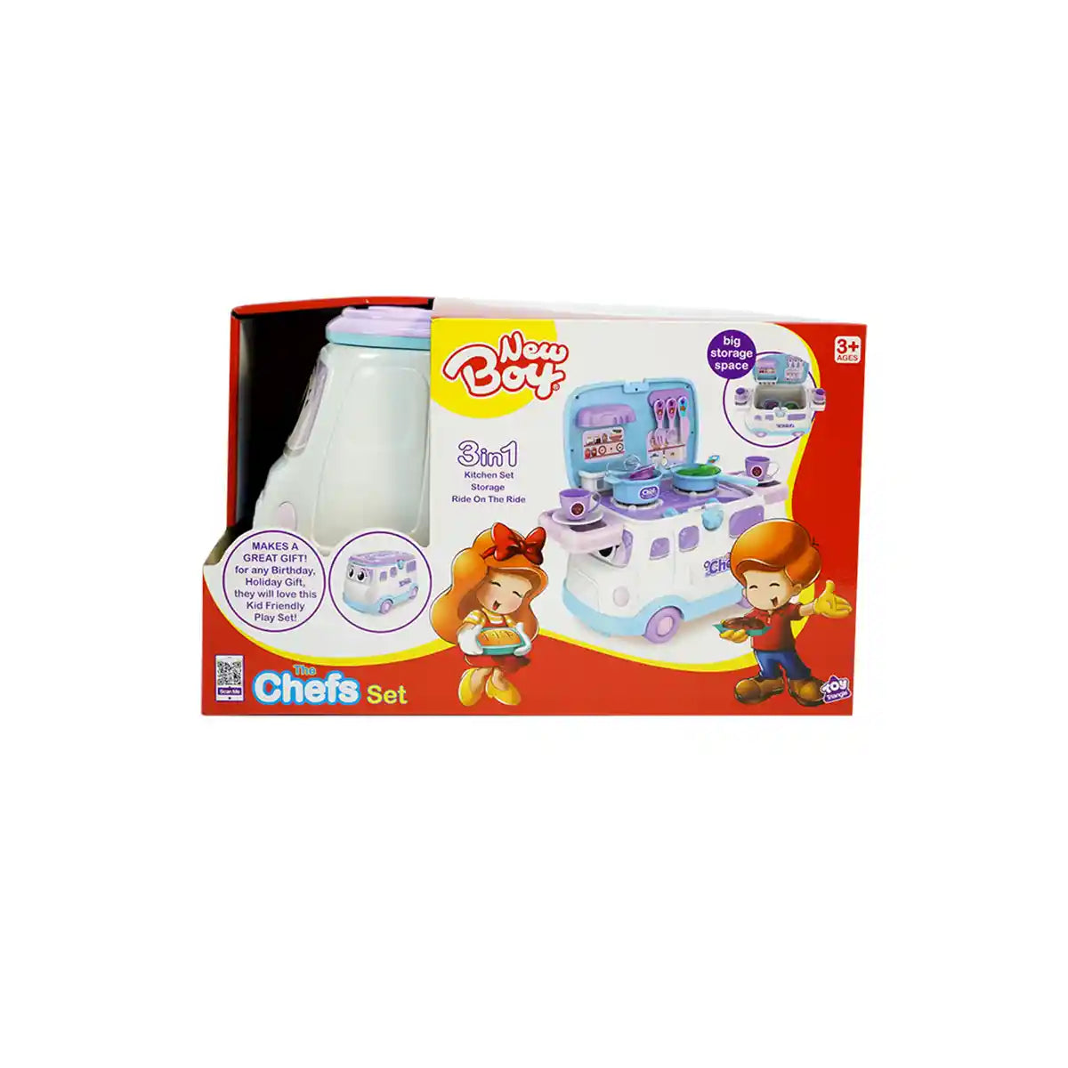New Girl 3-in-1 The Chef Set 3yrs+