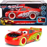 JADA - LIGHTNING MCQUEEN GLOW RACERS 1:24 -8YRS+