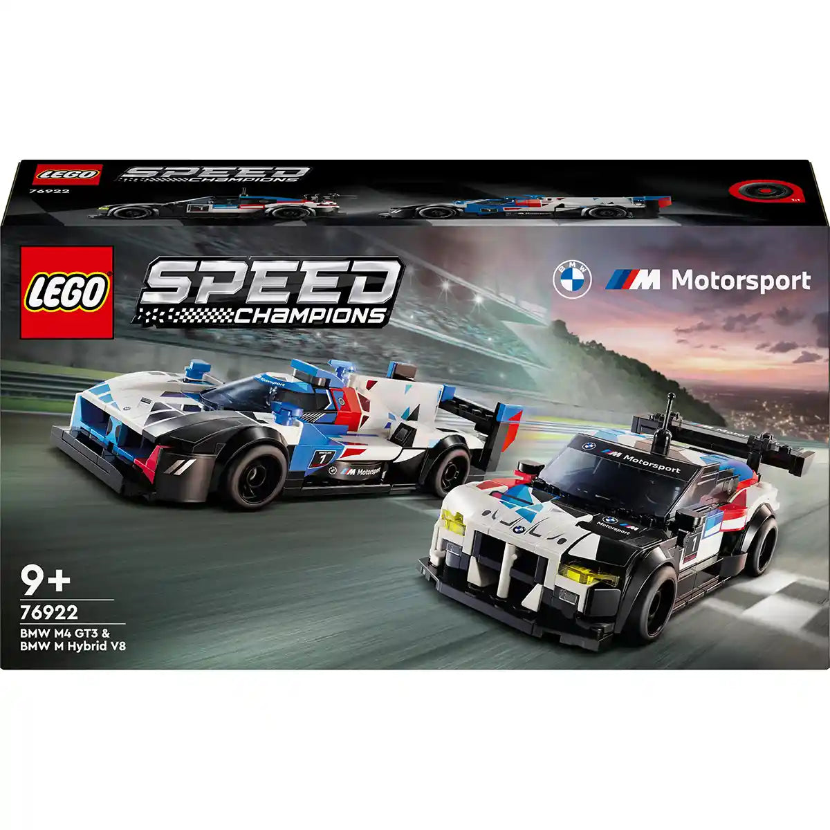 Lego BMW M4 GT3 & BMW M Hybrid V8 Race Cars 76922