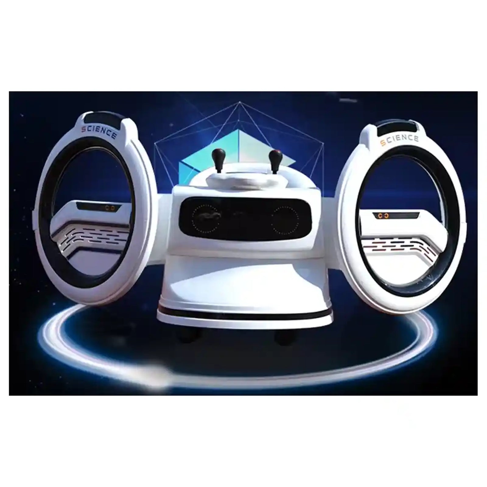 Space R/C Ride on Bumper car 360 degree 3yrs+ (Battery: 6V4.5A; motor: 18W*2)