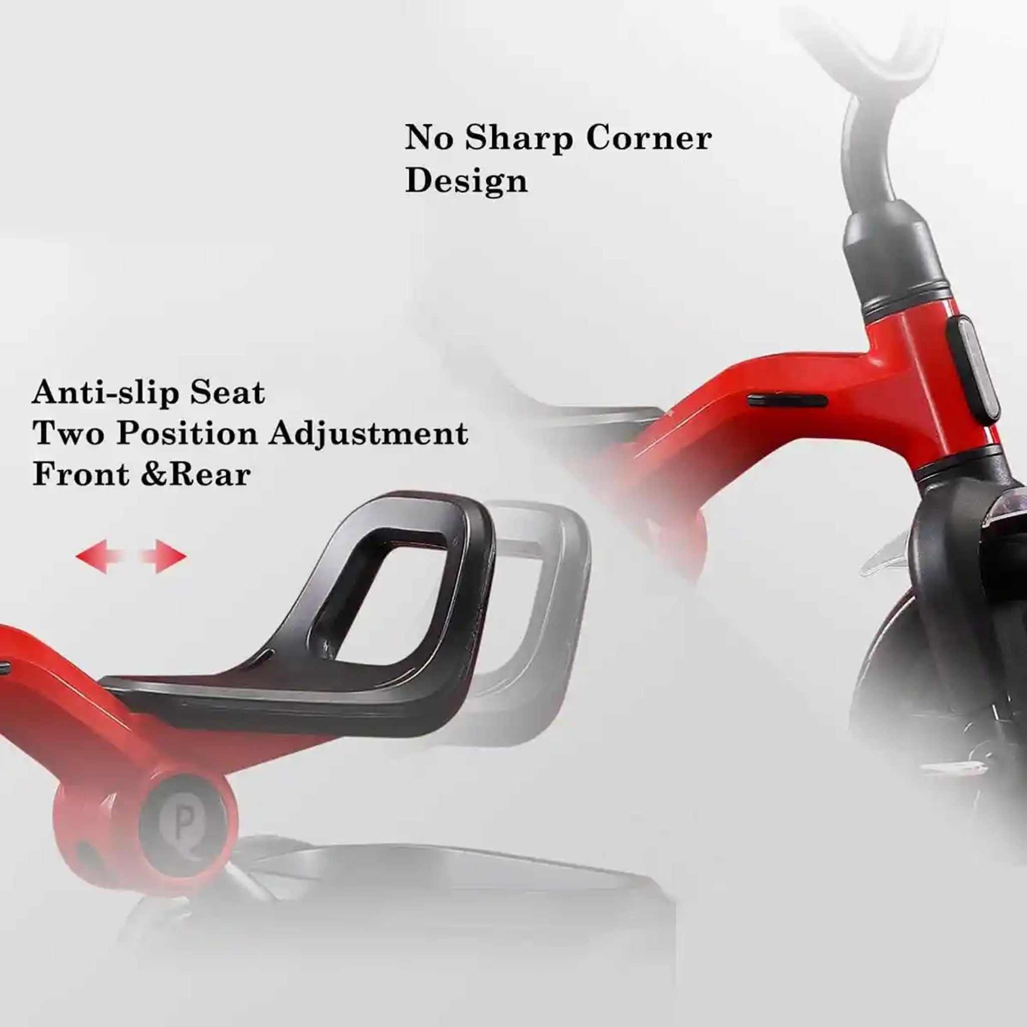 QPLAY ANT PLUS folding trike yellow 2-6Yrs old