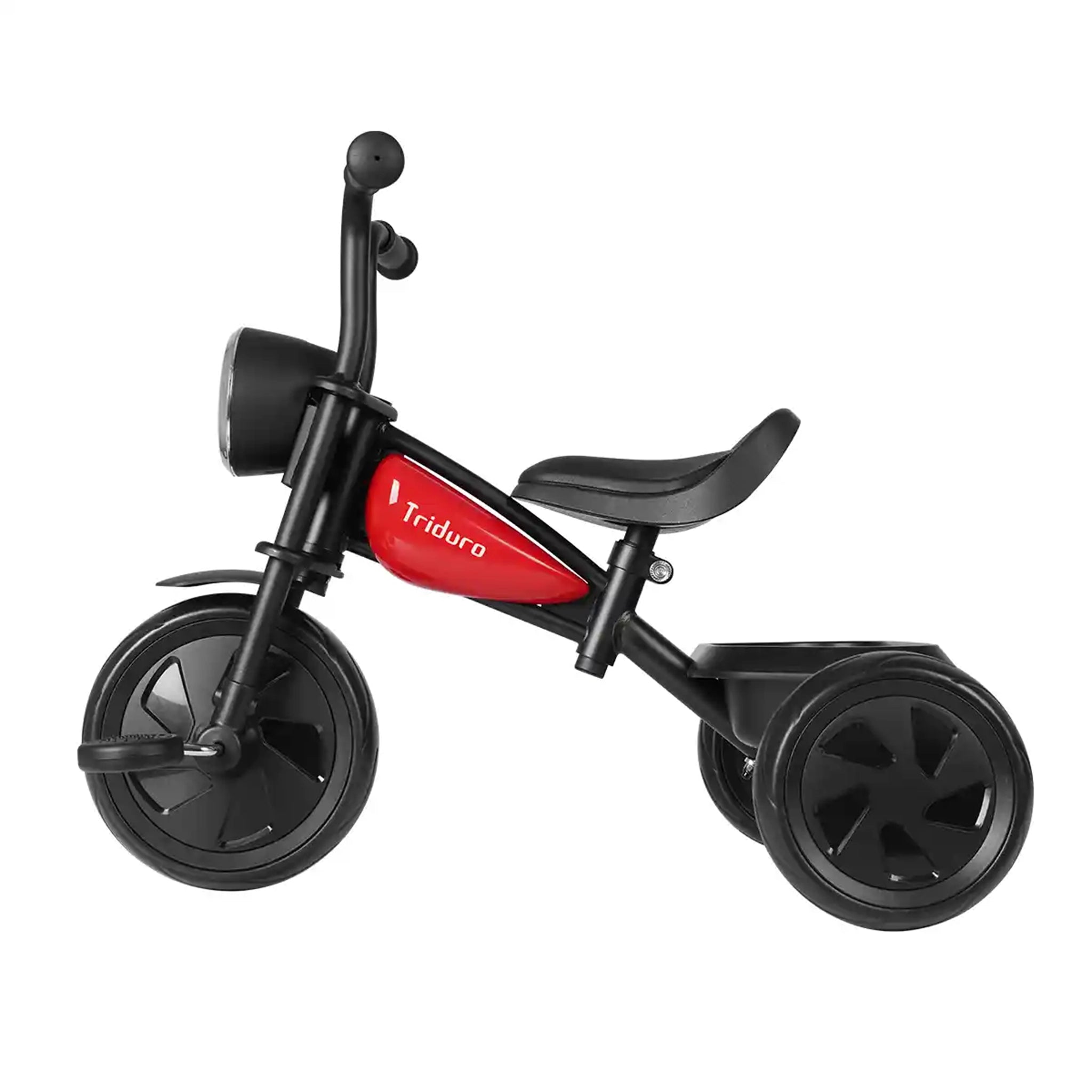 QPLAY TRIDURO trike with headlight red 2-6Yrs old