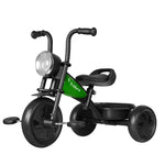 QPLAY TRIDURO trike with headlight green 2-6Yrs old