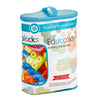 Educational Soft Building Blocks Toys (96pcs) Blue 18m+