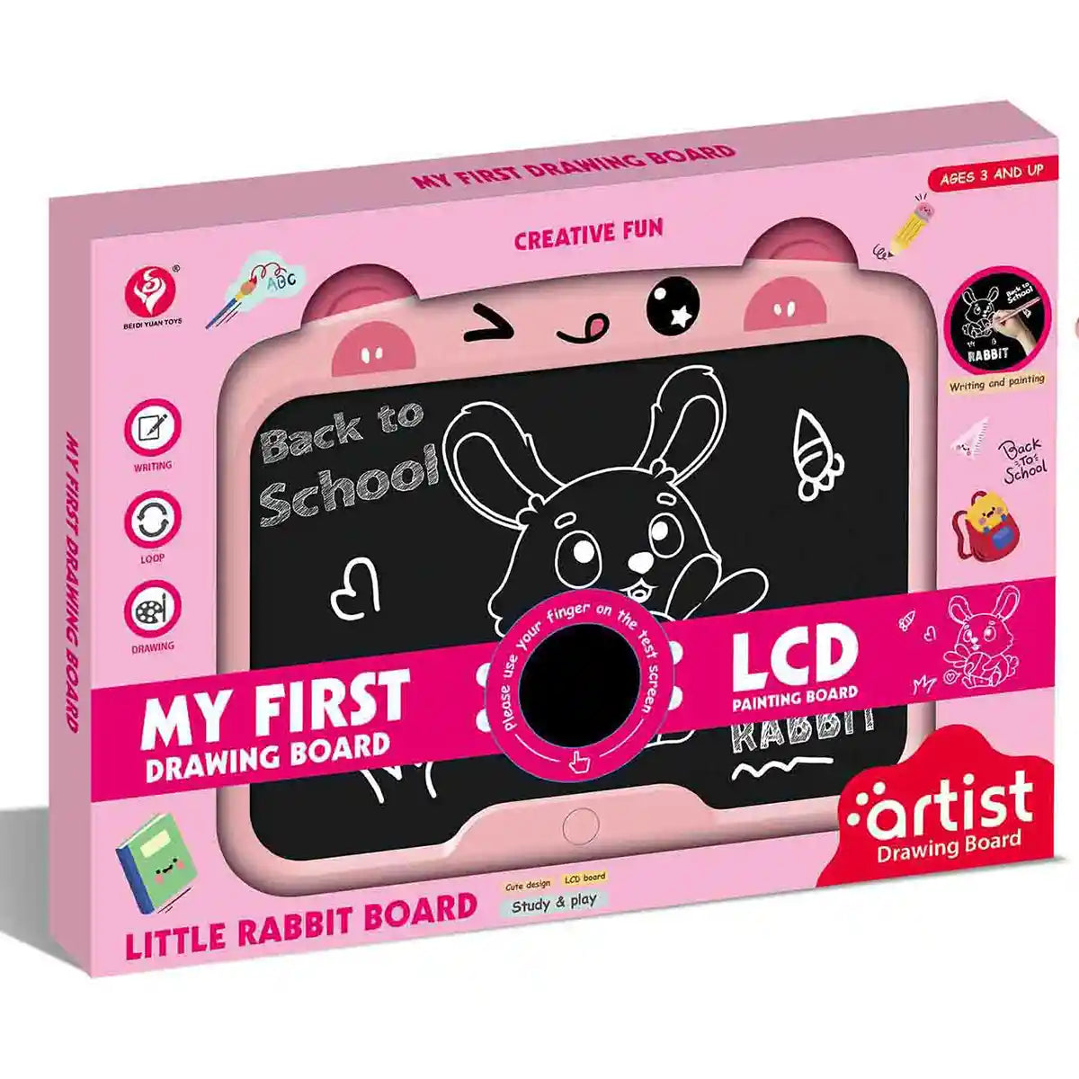 LCD DRAWING BOARD (GIRL) 3YRS+