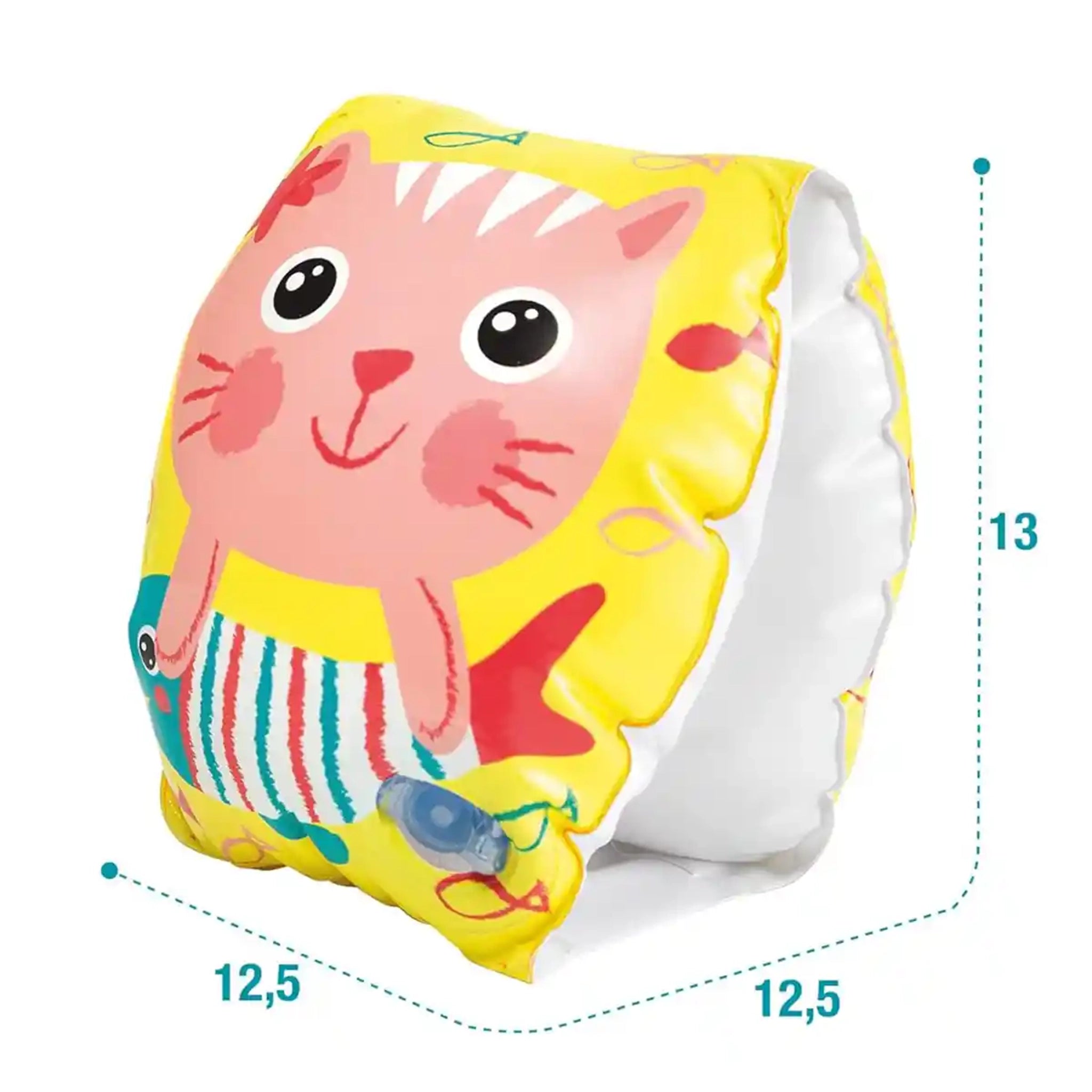 INTEX HAPPY KITTEN ARM BANDS, AGES 3-6 42156665