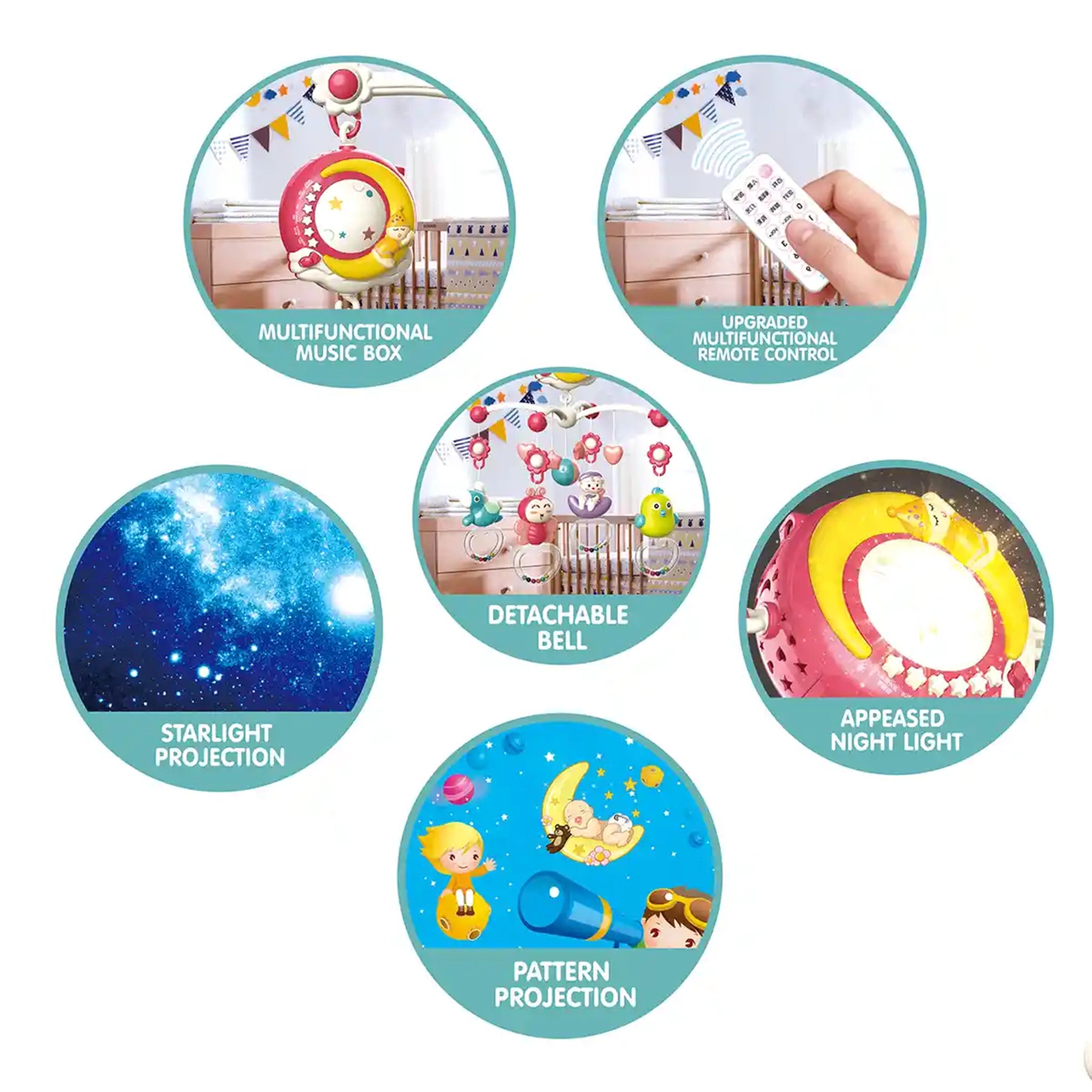 MOON BEDSIDE BELL (RED) (CPC, GCC) 0M+