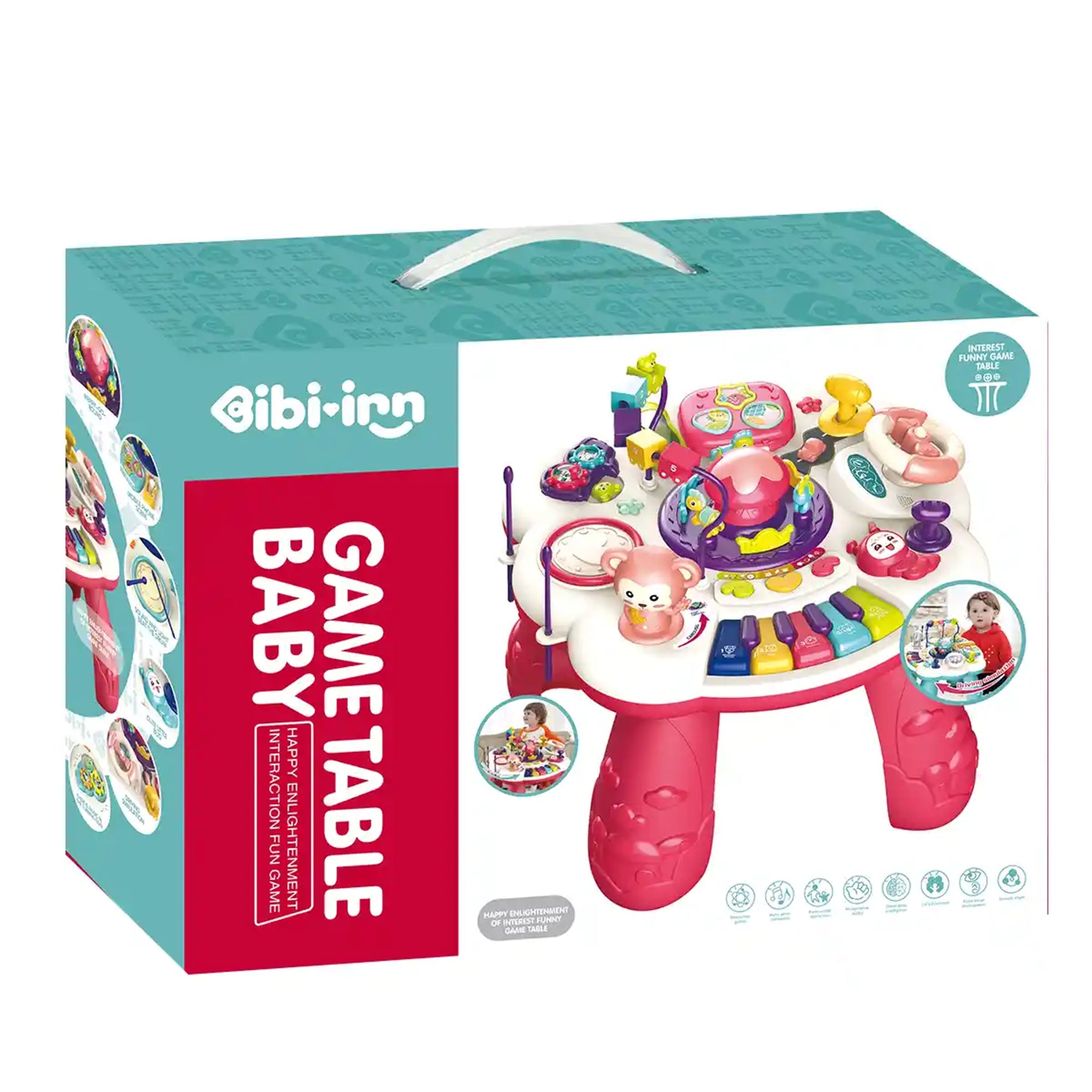 BIBI-INN GAME TABLE (RED) 3YRS+