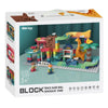 Dinosaur Building Block Ball Slide (147pcs) 3yrs+