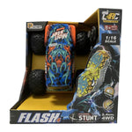 RC 1:16 Flame Monster Gyroscope Stunt Off-Road Vehicle (Standing Stunt) 2.4g 8yrs+