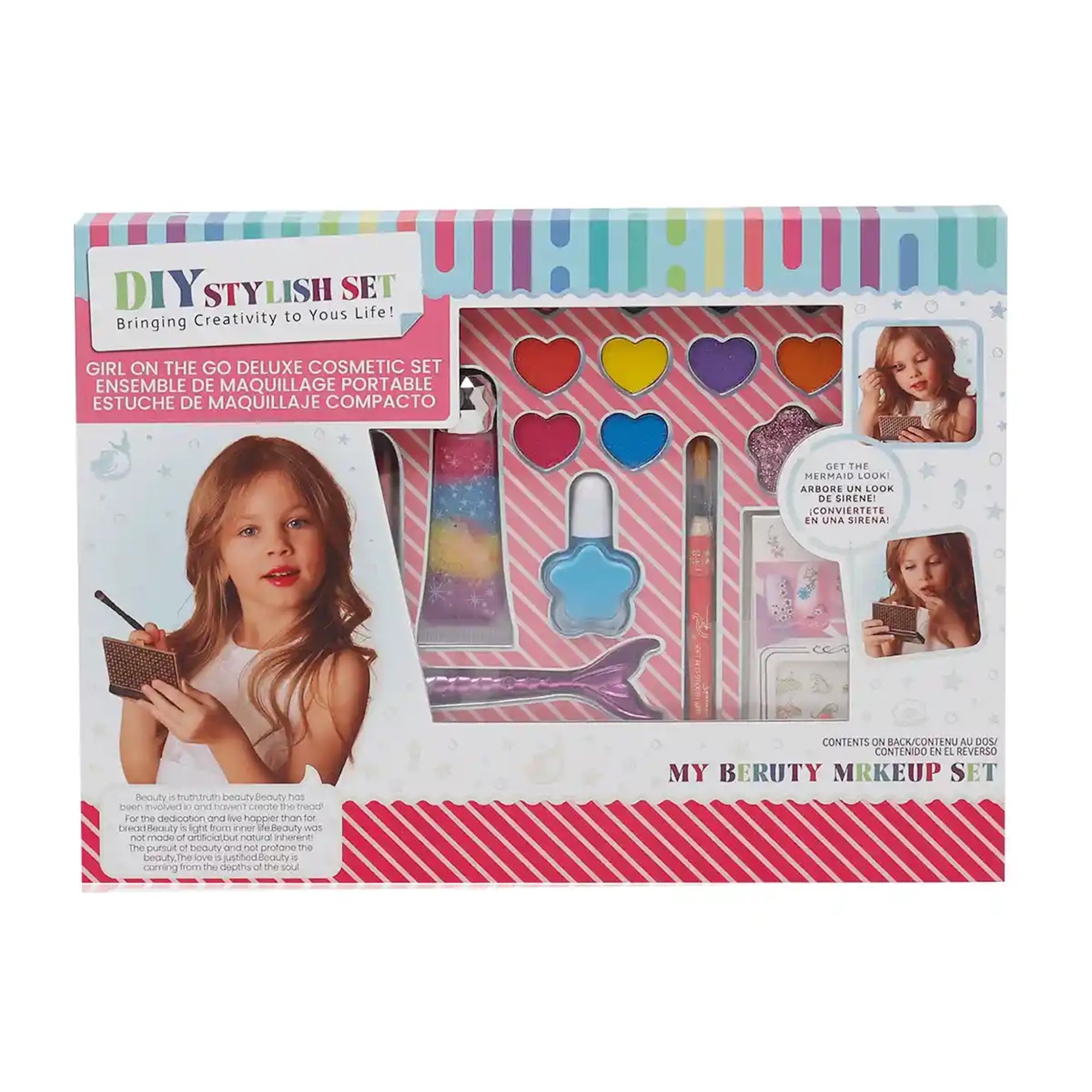 DIY Stylish Set (Deluxe Cosmetic Set) For 3Yrs+