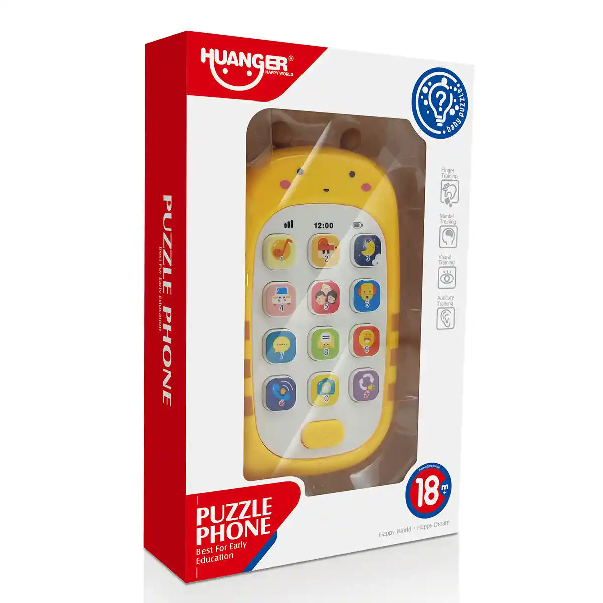 Cartoon Phone - (Bees, Rabbits, Dinosaurs)18m+