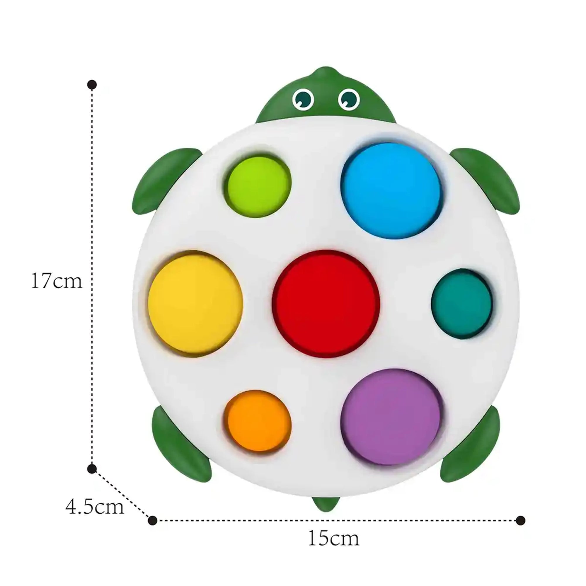 TURTLE TACTILE BALL 6M+