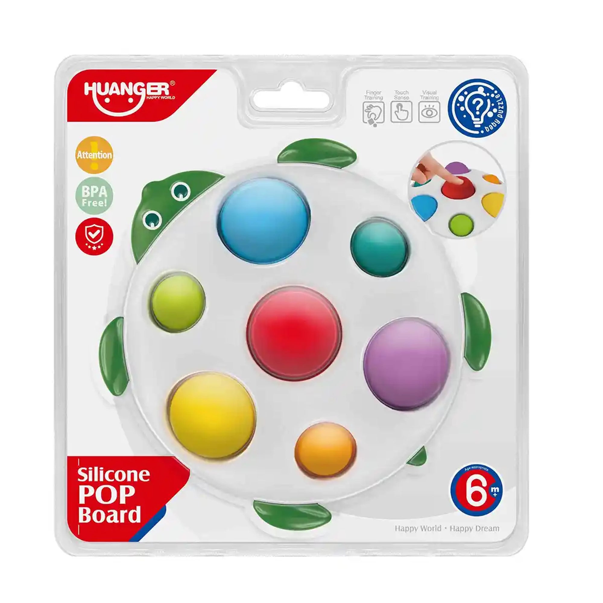 TURTLE TACTILE BALL 6M+