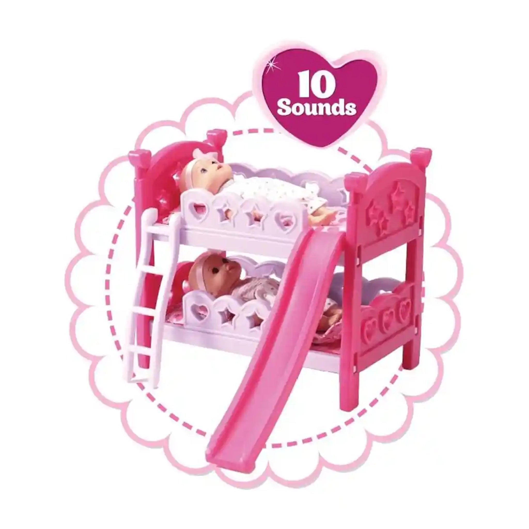 Baby Habibi Doll Twins Play Set 8.5inch (Tiny)