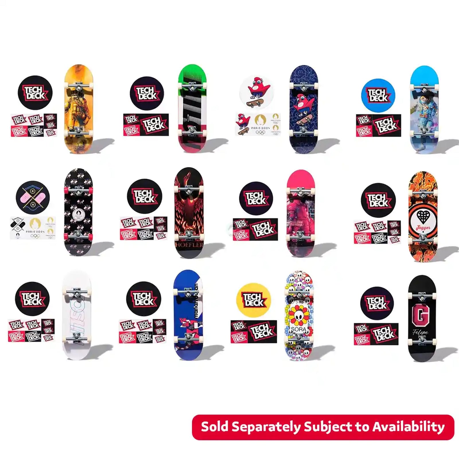 Tech Deck 96MM FingerBoards Asst.